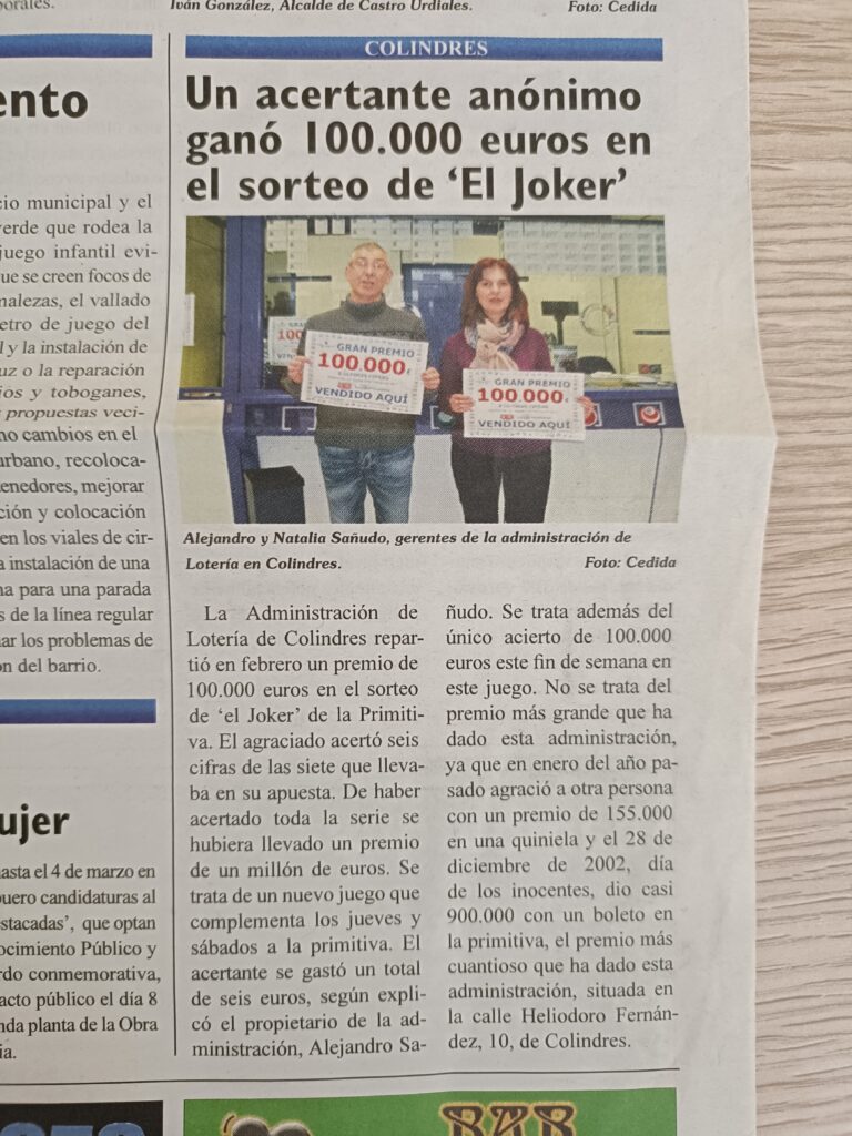 periodico loteria colindres